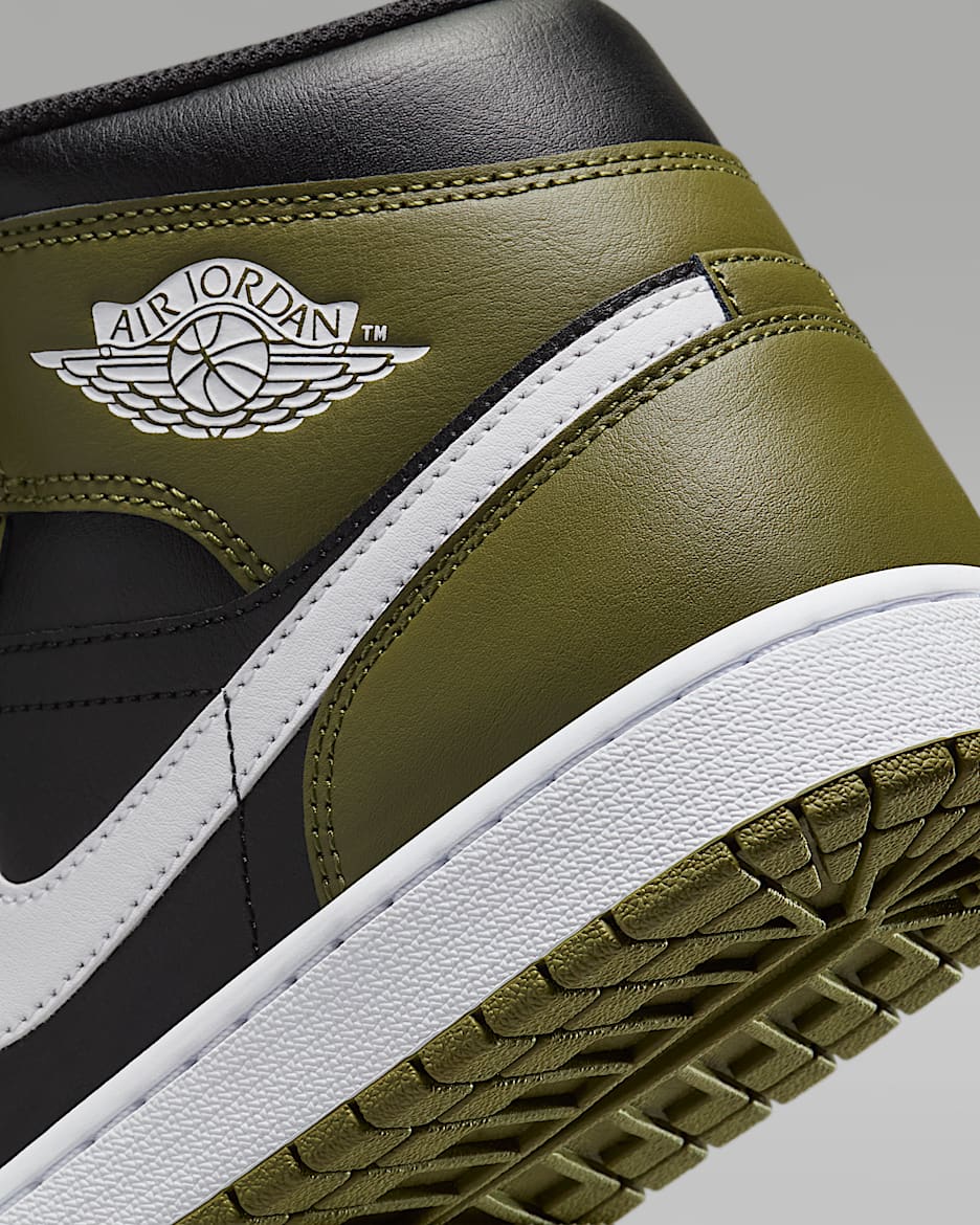 Olive canvas jordan 1 deals